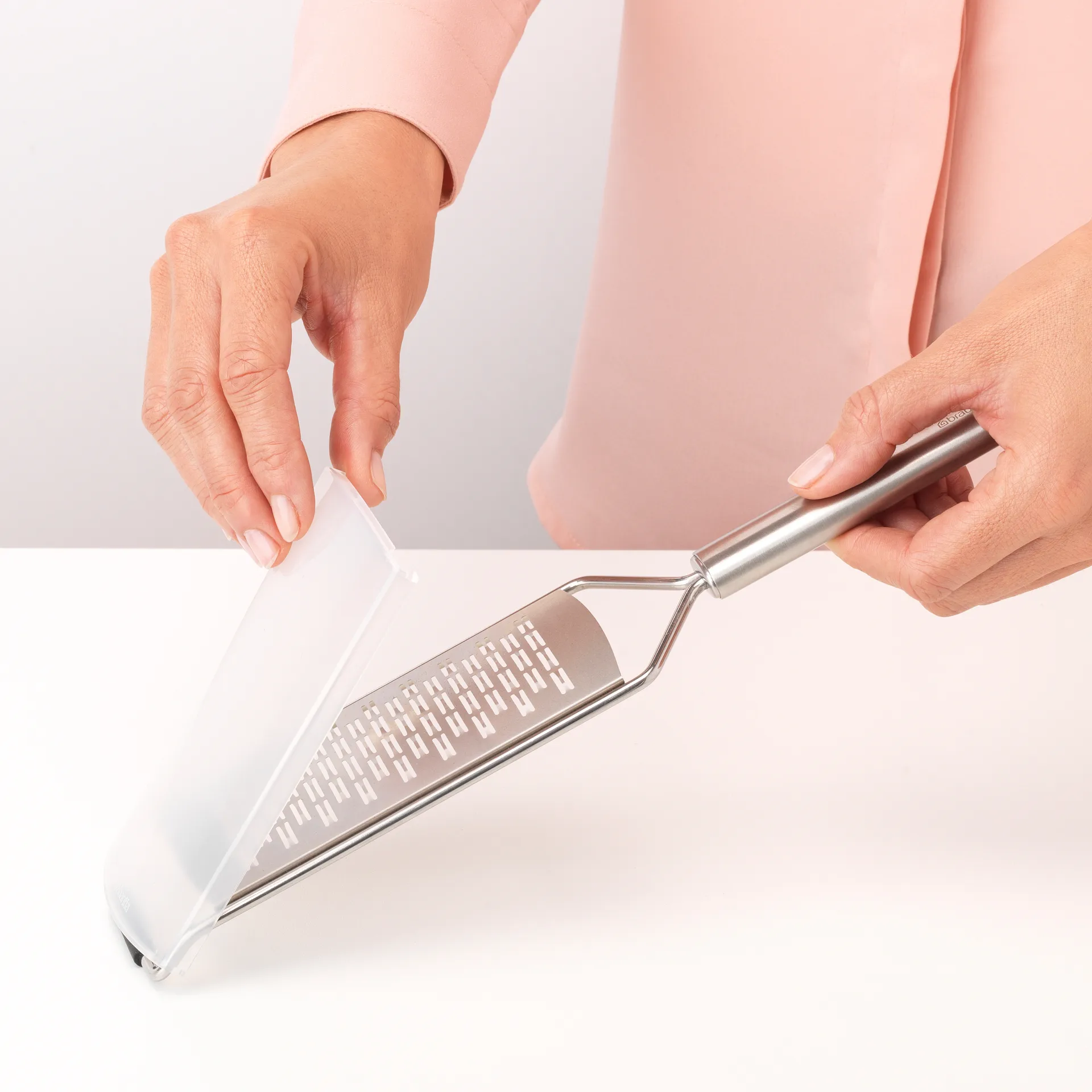 Profile grater fine, stainless steel Brabantia