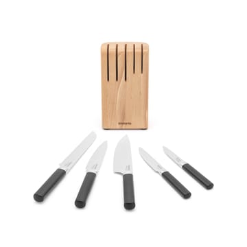 Profile knife Block with knifees 5st - Wood - Brabantia