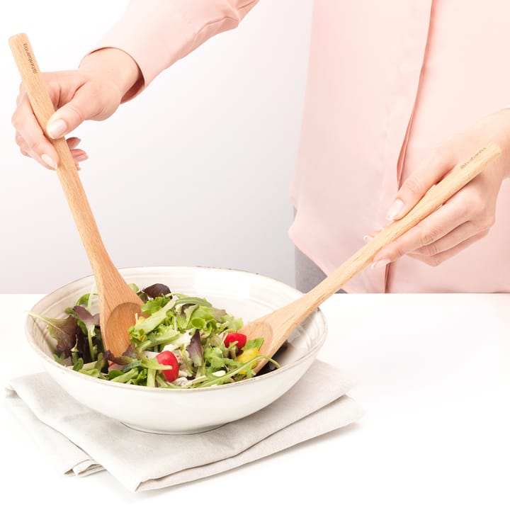 Profile salad cutlery - Beech wood - Brabantia