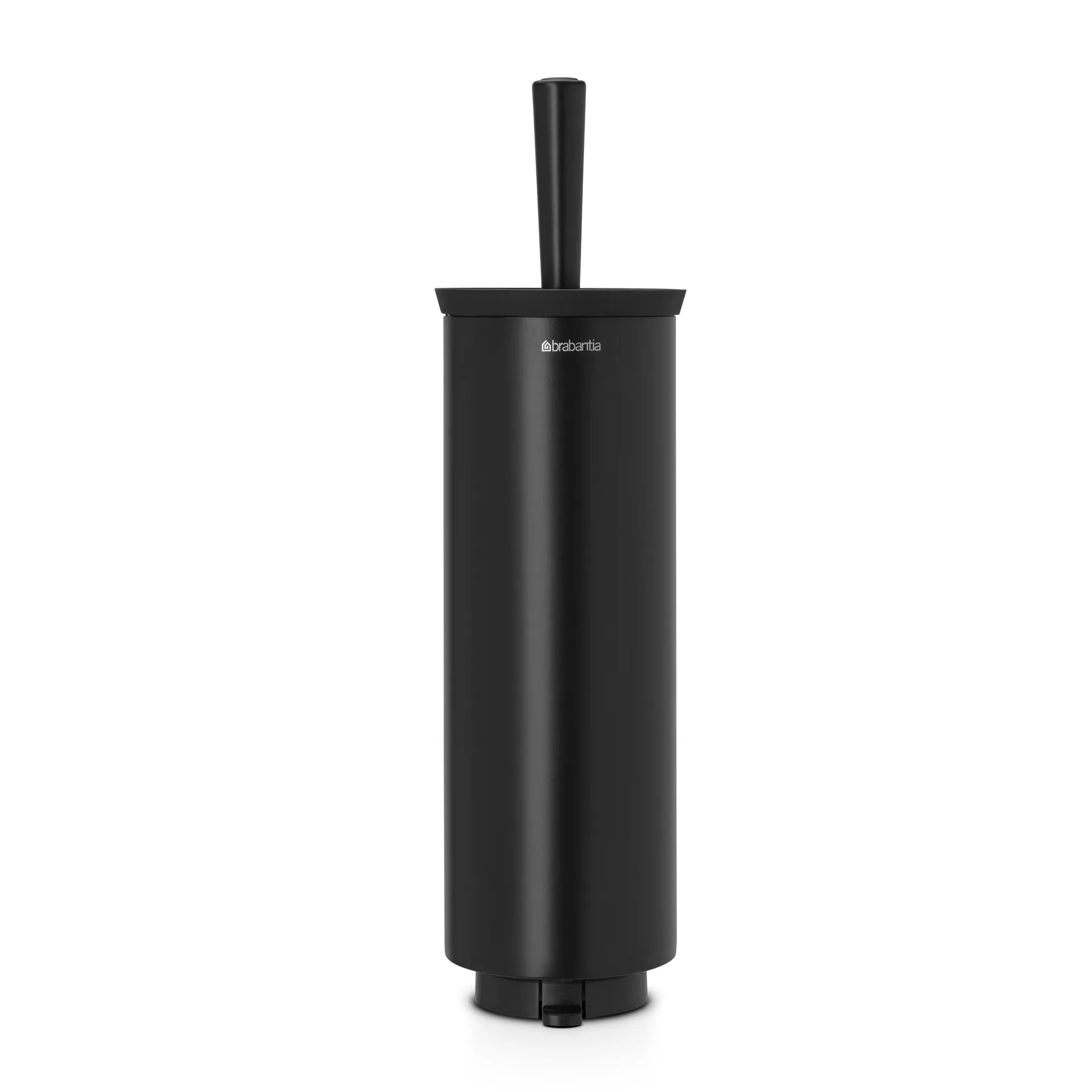 Profile toilet brush with wall mounting, black Brabantia