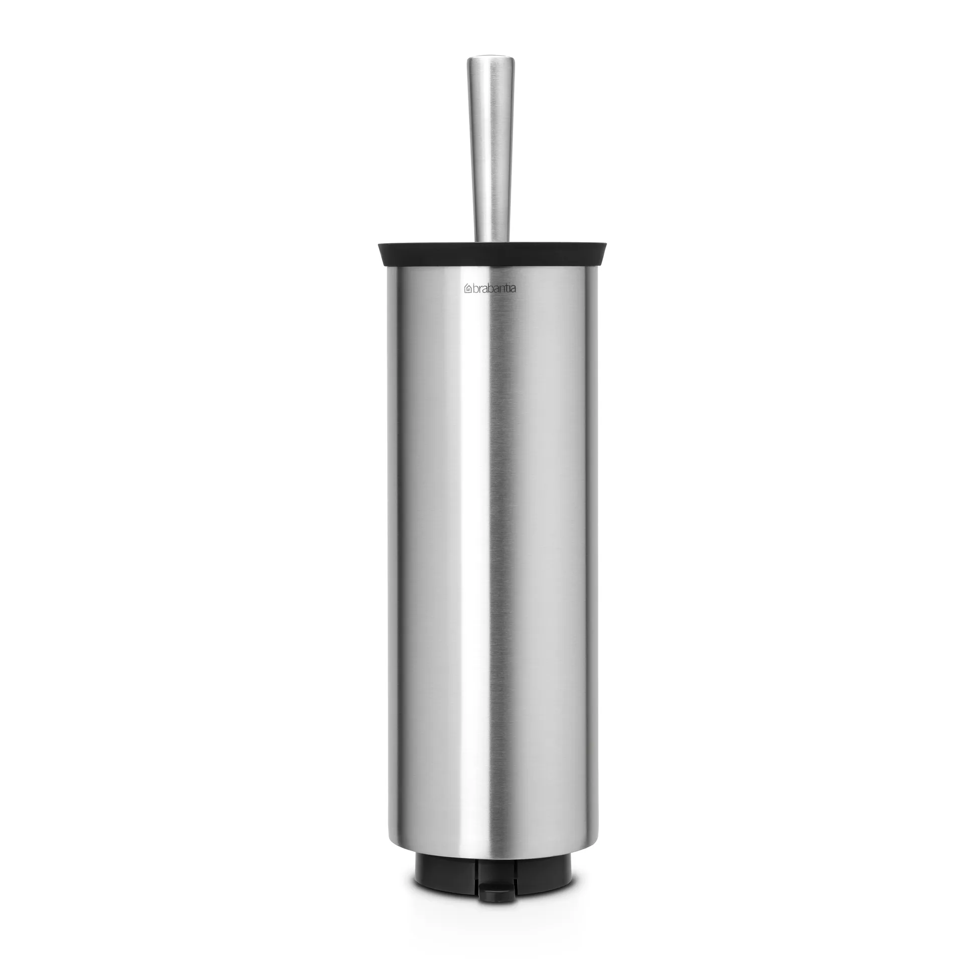 Profile toilet brush with wall mounting, matte steel Brabantia