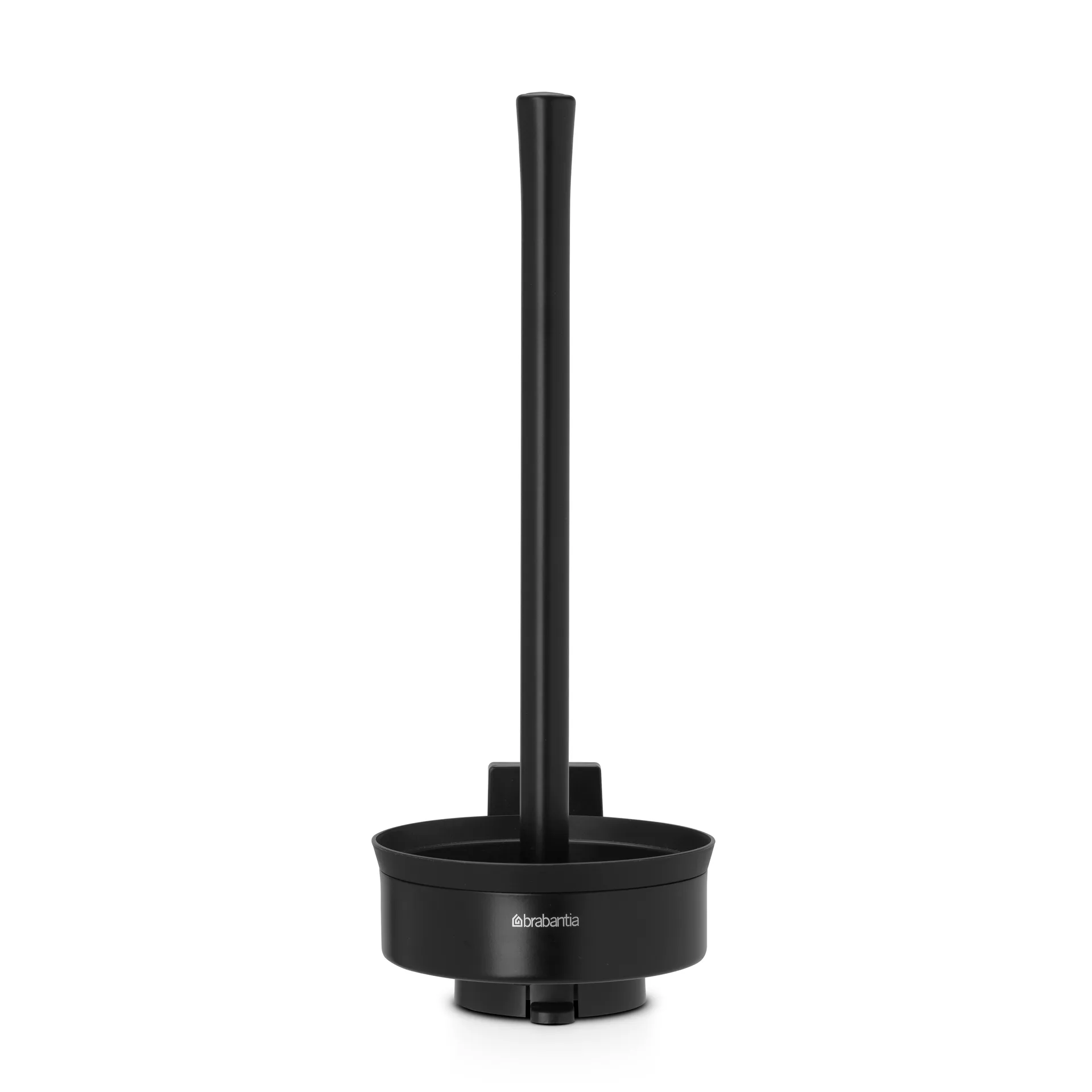 Profile toilet roll dispenser for 3 rolls, black Brabantia