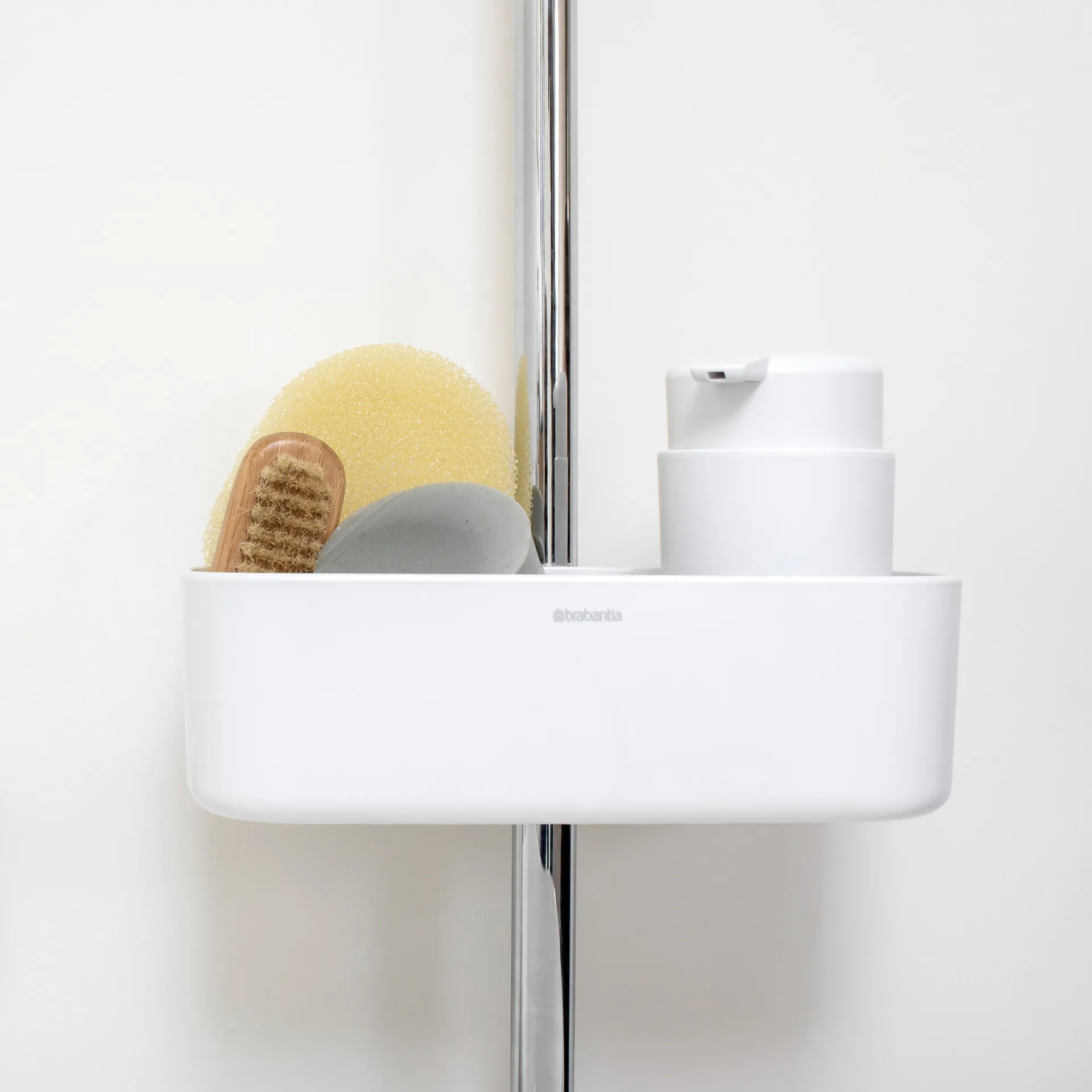 ReNew shower caddy, white Brabantia