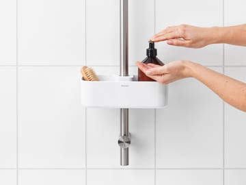 ReNew shower caddy - white - Brabantia