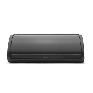 Roll Top bread bin large - matte black - Brabantia