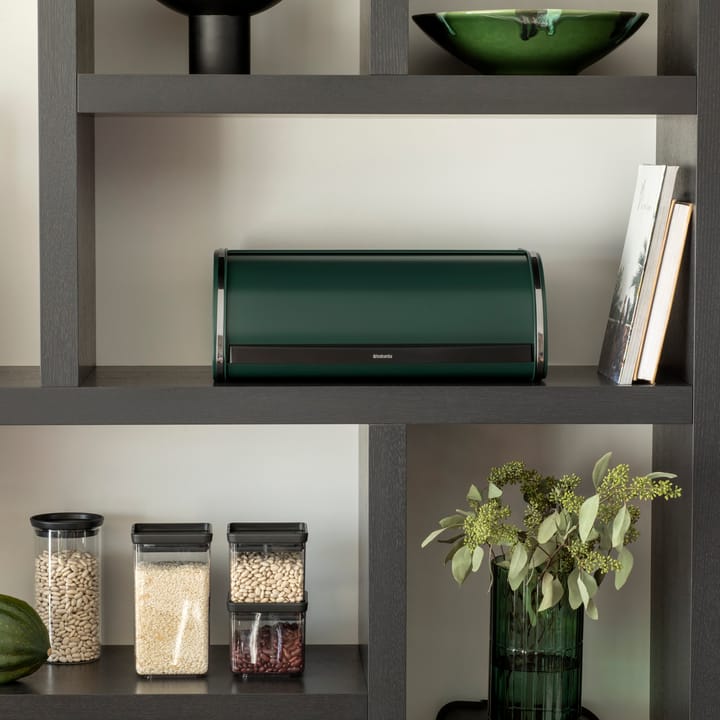 Roll Top bread bin medium - pine green - Brabantia
