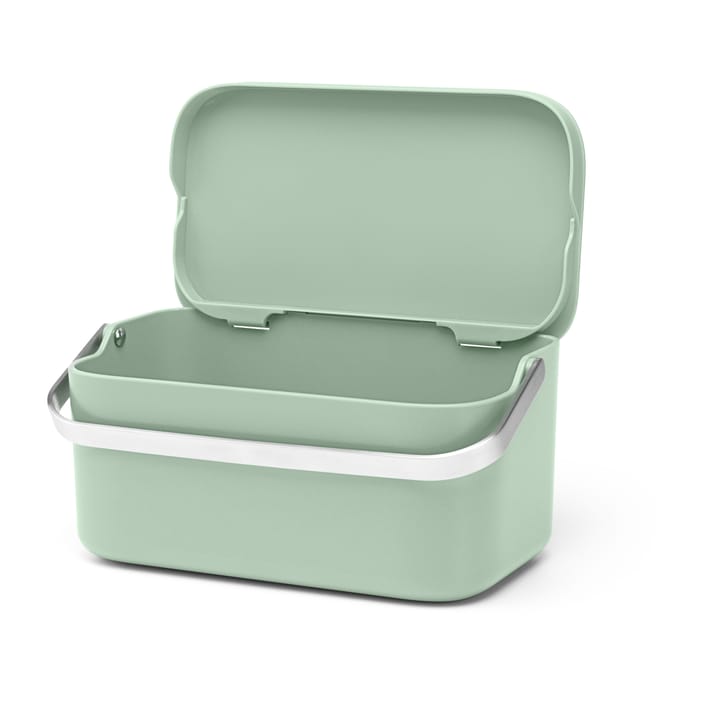 Sinkside food waste bin 13x22 cm - Jade green - Brabantia