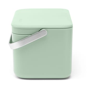 Sinkside food waste bin 13x22 cm - Jade green - Brabantia