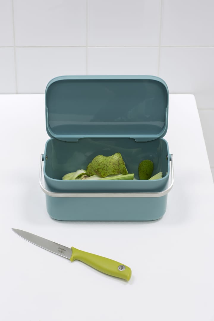 Sinkside food waste bin 13x22 cm - Mint - Brabantia