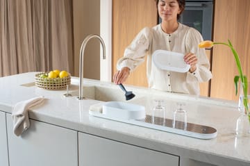 SinkStyle sink organiser set 2 pieces - Mineral Fresh White - Brabantia