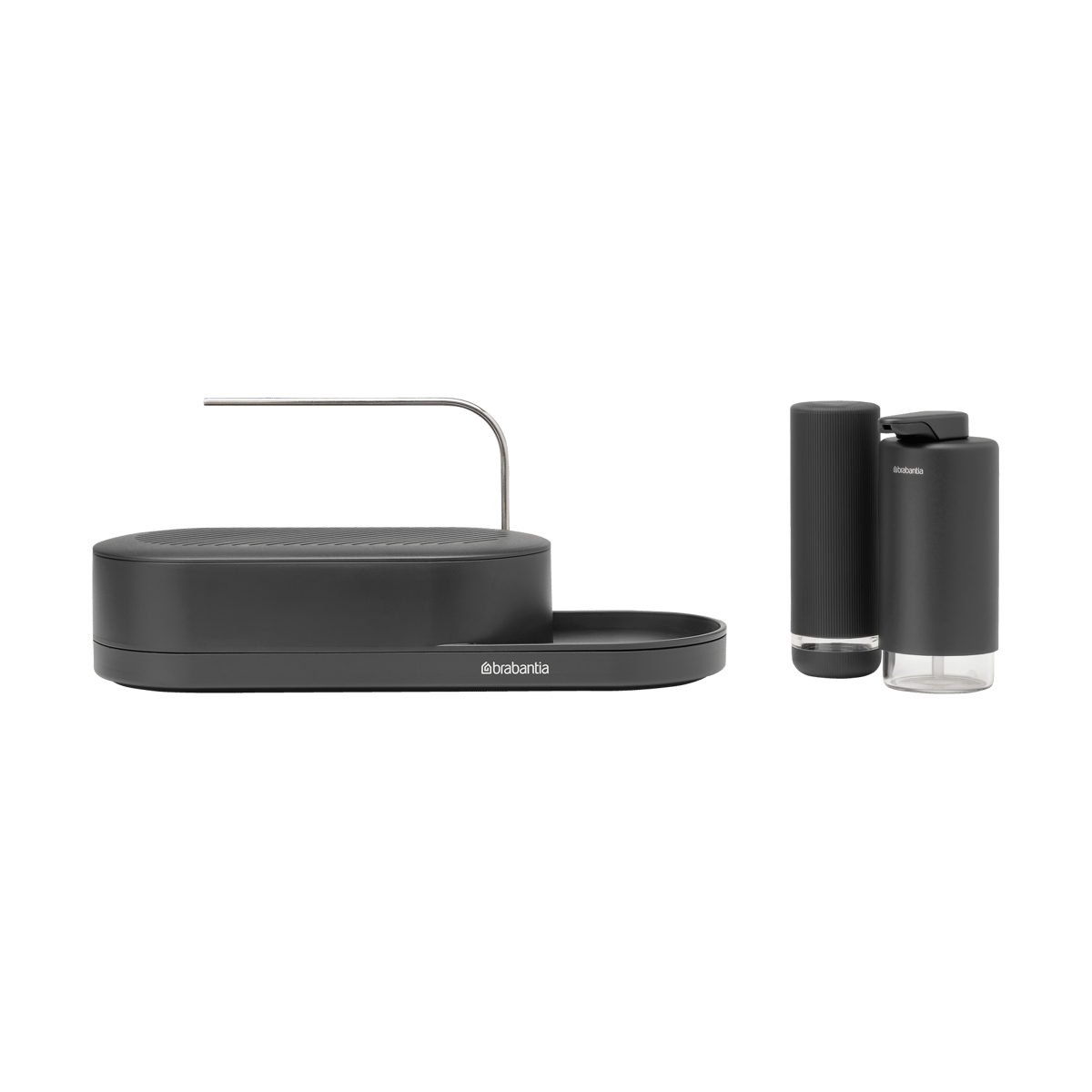 Brabantia SinkStyle sink organiser set 3 pieces Mineral Infinite Grey
