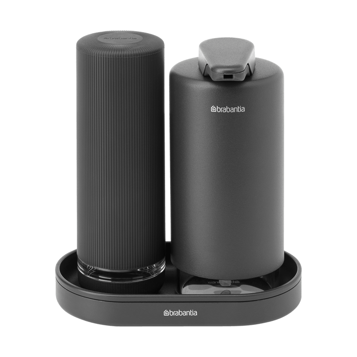 SinkStyle soap dispenser/washing liquid set - Mineral Infinite Grey - Brabantia