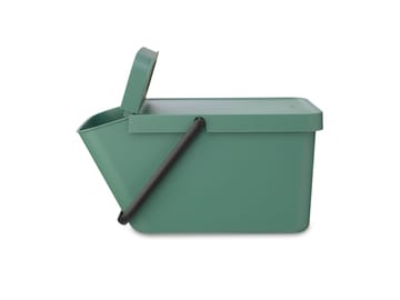 Sort & Go stackable waste bucket 20 L - Fir Green - Brabantia