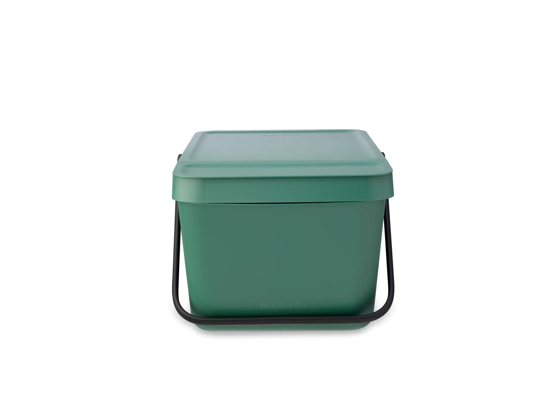 Sort & Go stackable waste bucket 20 L, Fir Green Brabantia
