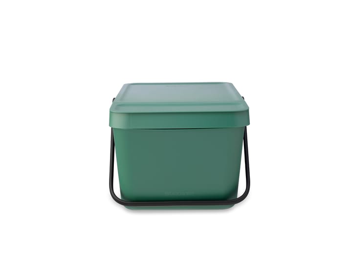 Sort & Go stackable waste bucket 20 L - Fir Green - Brabantia