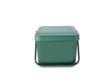Sort & Go stackable waste bucket 20 L - Fir Green - Brabantia