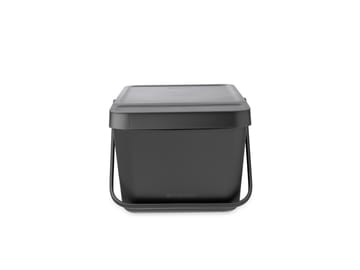 Sort & Go stackable waste bucket 20 L - Grey - Brabantia