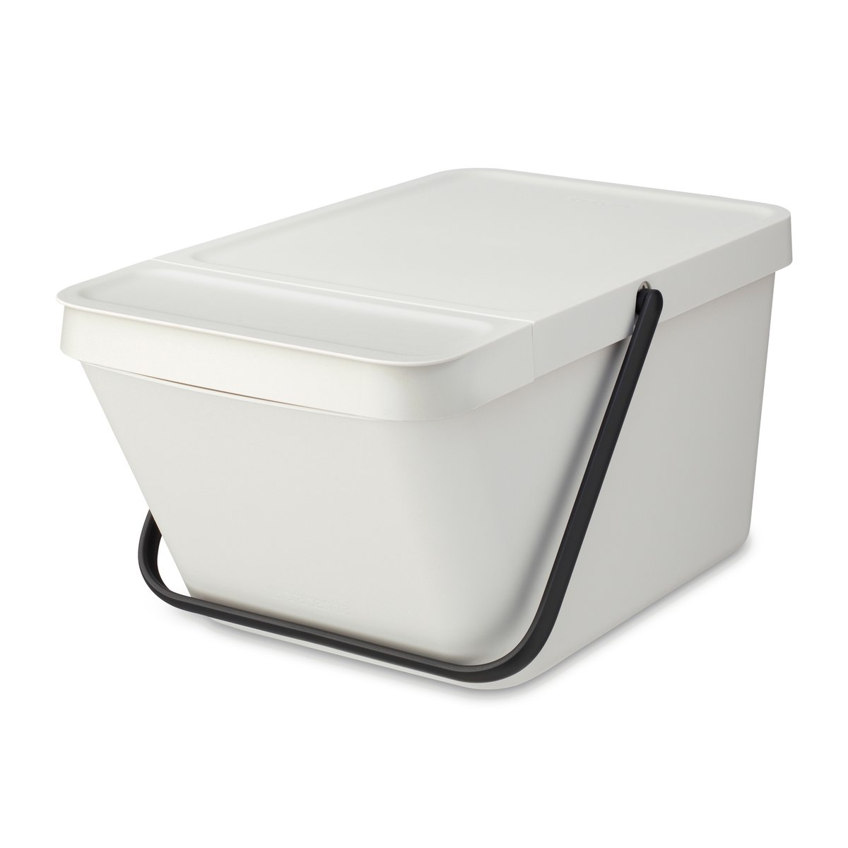 Brabantia Sort & Go stackable waste bucket 20 L Light grey