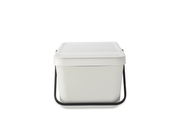 Sort & Go stackable waste bucket 20 L - Light grey - Brabantia