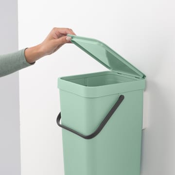 Sort & Go waste bin 12 l. - Jade green - Brabantia