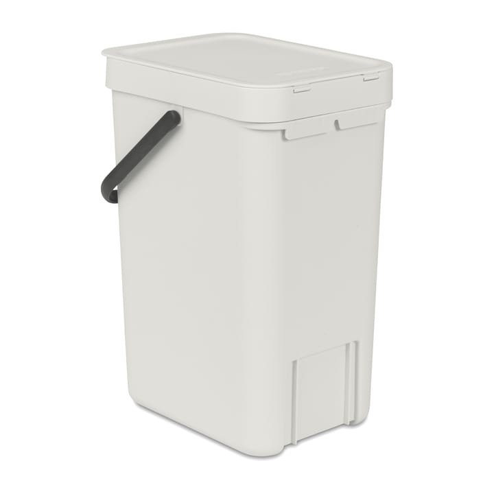 Sort & Go waste bin 12 l. - Light grey - Brabantia