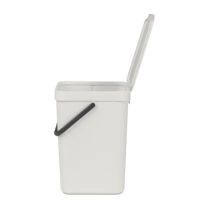 Sort & Go waste bin 12 l., Light grey Brabantia