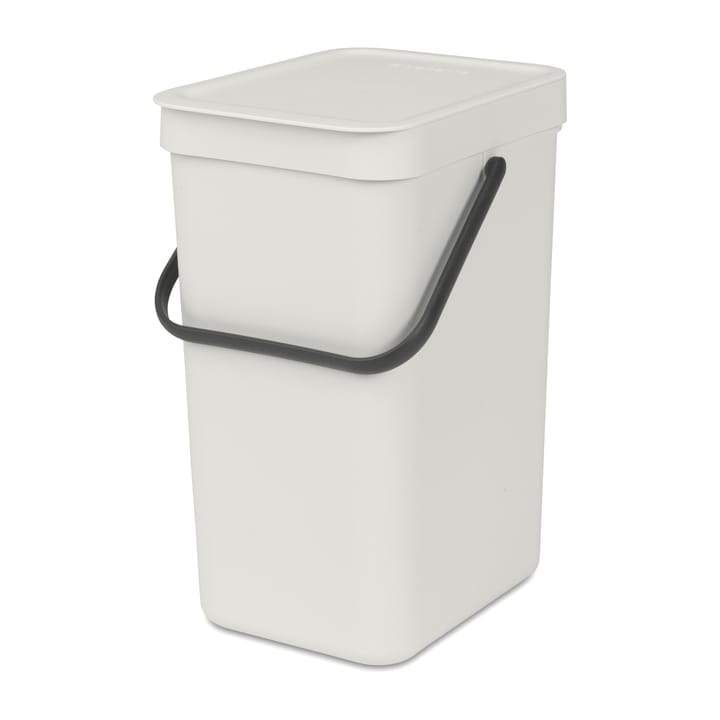 Sort & Go waste bin 12 l., Light grey Brabantia