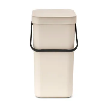 Sort & Go waste bin 12 l. - Soft Beige - Brabantia