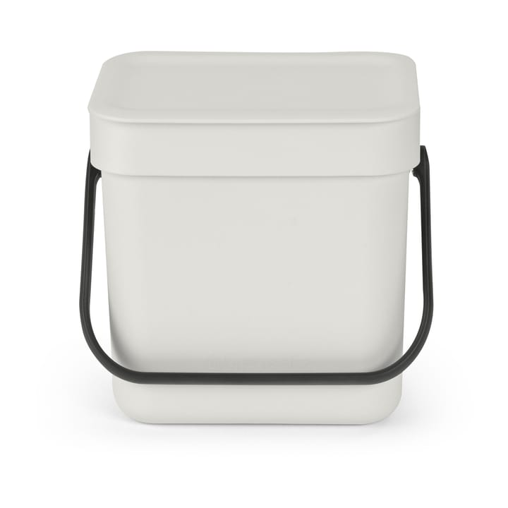 Sort & Go waste bin 3 L - Light grey - Brabantia