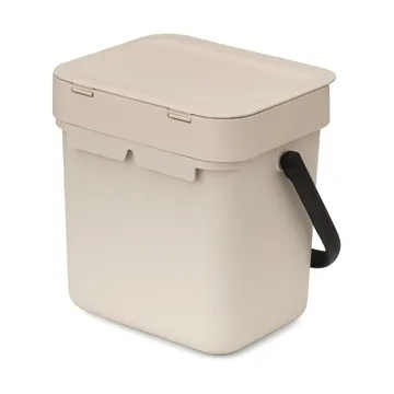 Sort & Go waste bin 3 L - Soft Beige - Brabantia