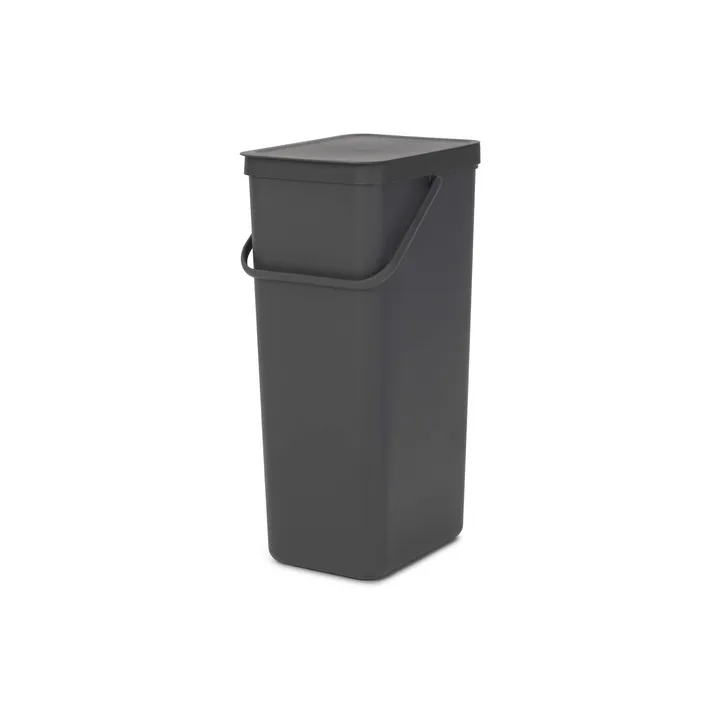 Sort & Go Waste Bin 40 L - Gray - Brabantia