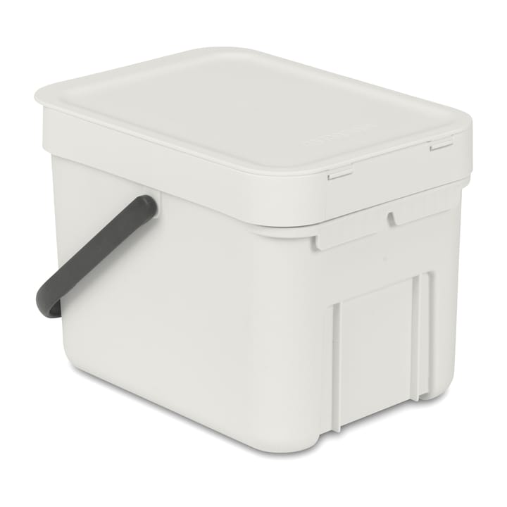 Sort & Go waste bin 6 l. - Light grey - Brabantia