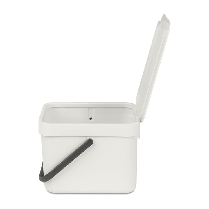Sort & Go waste bin 6 l., Light grey Brabantia