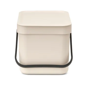 Sort & Go waste bin 6 l. - Soft Beige - Brabantia