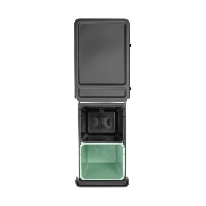 Sort&Go Built-in Bins, 2x15 L, Dark grey Brabantia