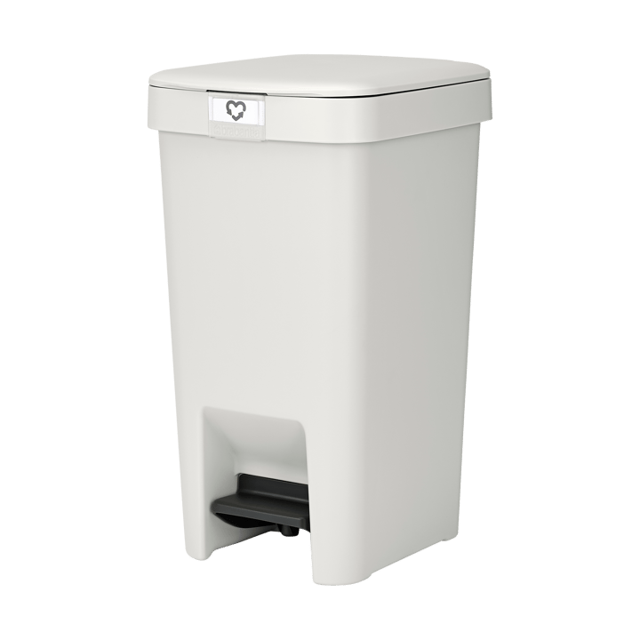 StepUp pedal bin 10 L, Light grey Brabantia