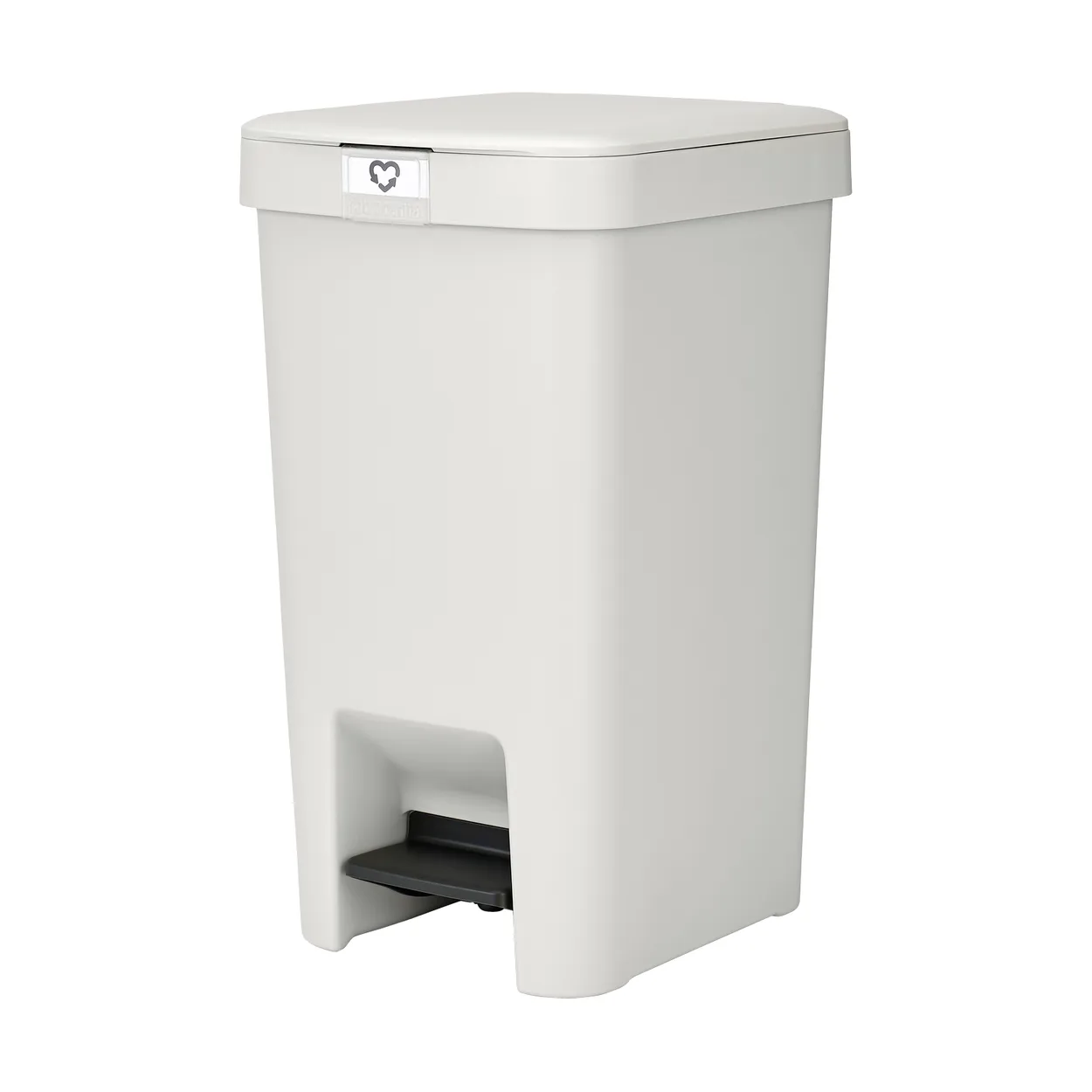 Brabantia StepUp pedal bin 16 L Light grey | Scandinavian Design | Pedal bins | Grey