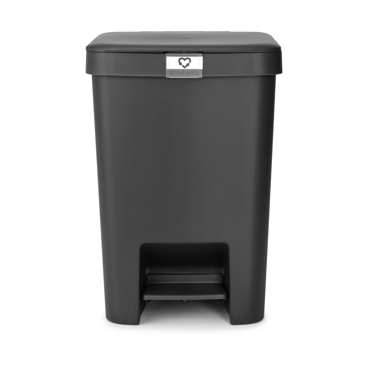 Brabantia StepUp pedal bin 25 L Dark grey | Scandinavian Design | Pedal bins | Grey