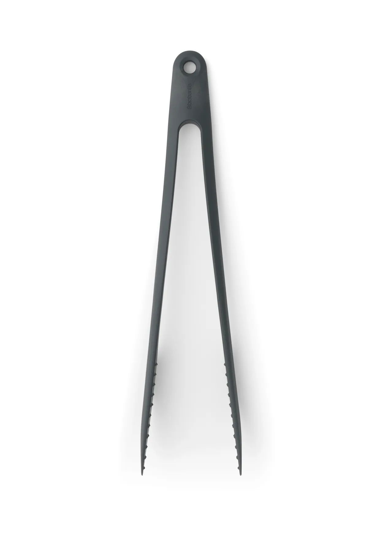 Brabantia Tasty kitchen tongs Black | Scandinavian Design | Tongs & turners | Grey