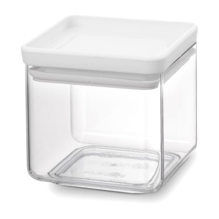 TASTY+ square storage jar 0.7 L - Light grey - Brabantia