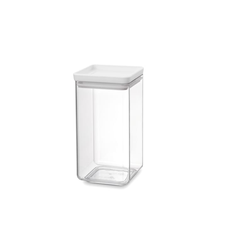 TASTY+ square storage jar 1.6 L - Light grey - Brabantia