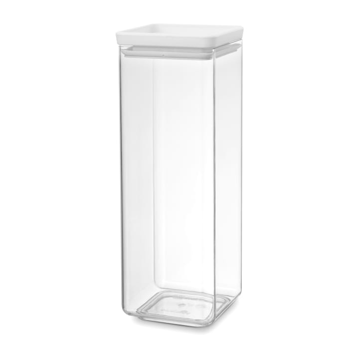 TASTY+ square storage jar 2.5 L - Light grey - Brabantia