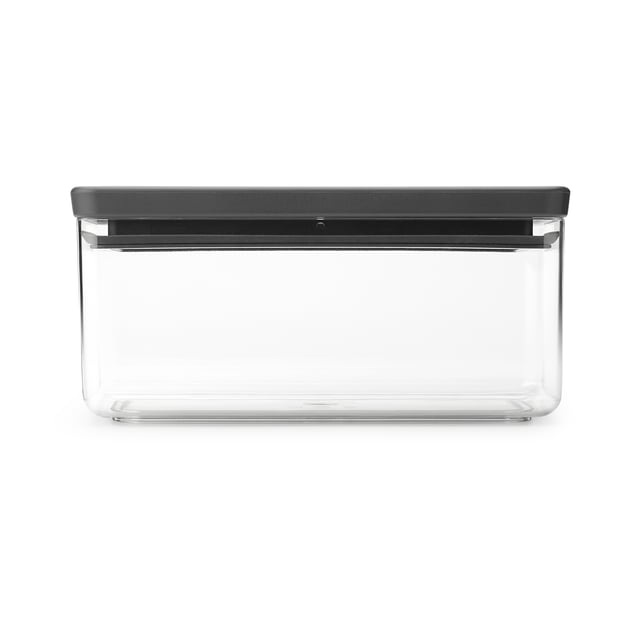 Brabantia TASTY+ stackable container 1.5 liters Dark grey