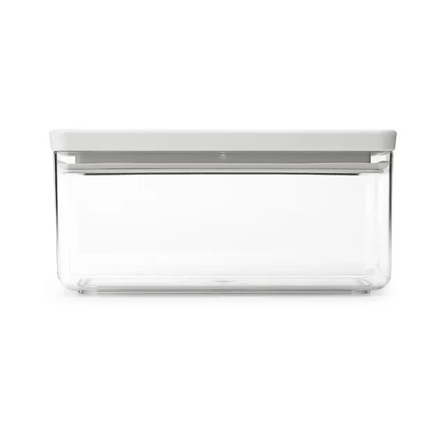 TASTY+ stackable container 1.5 liters, Light grey Brabantia