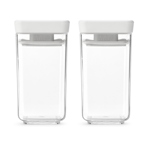 Brabantia TASTY+ stackable container 2 pieces 0.15 L Light grey
