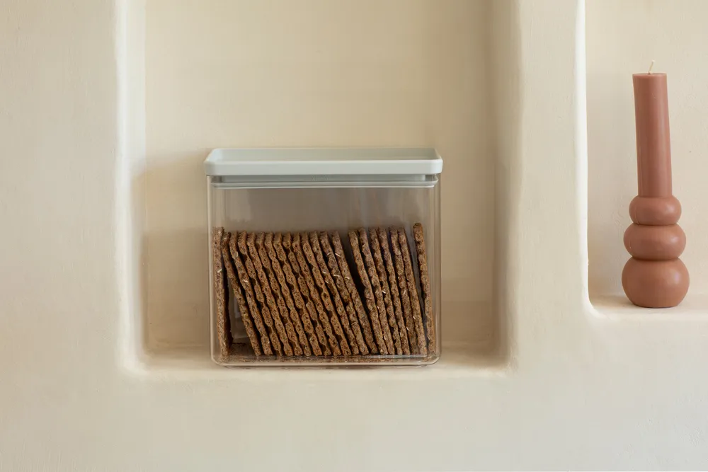 TASTY+ stackable container 3.5 liters, Light grey Brabantia