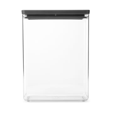 TASTY+ stackable container 5.4 liters - Dark grey - Brabantia