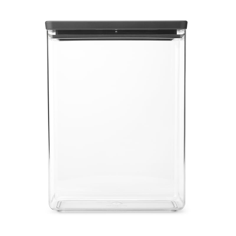 Brabantia TASTY+ stackable container 5.4 liters Dark grey