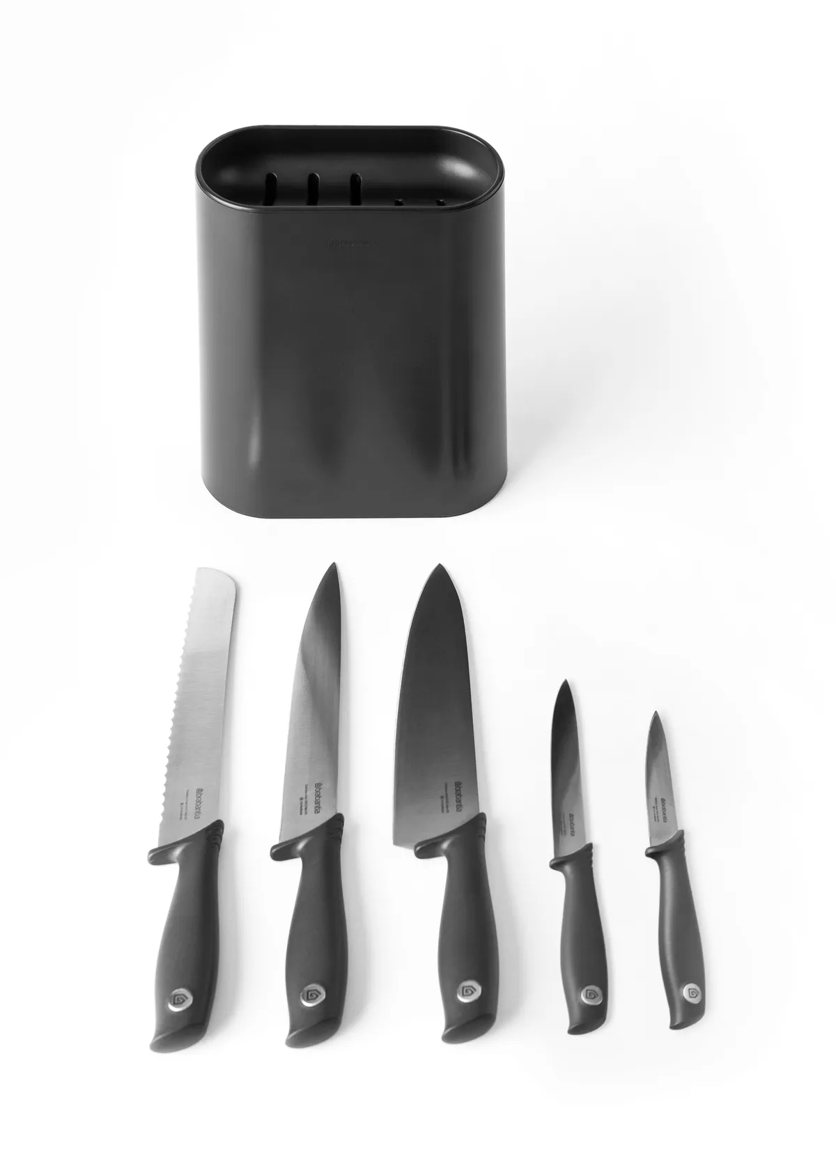 Brabantia Tasty Standing knife Block 5 knives
