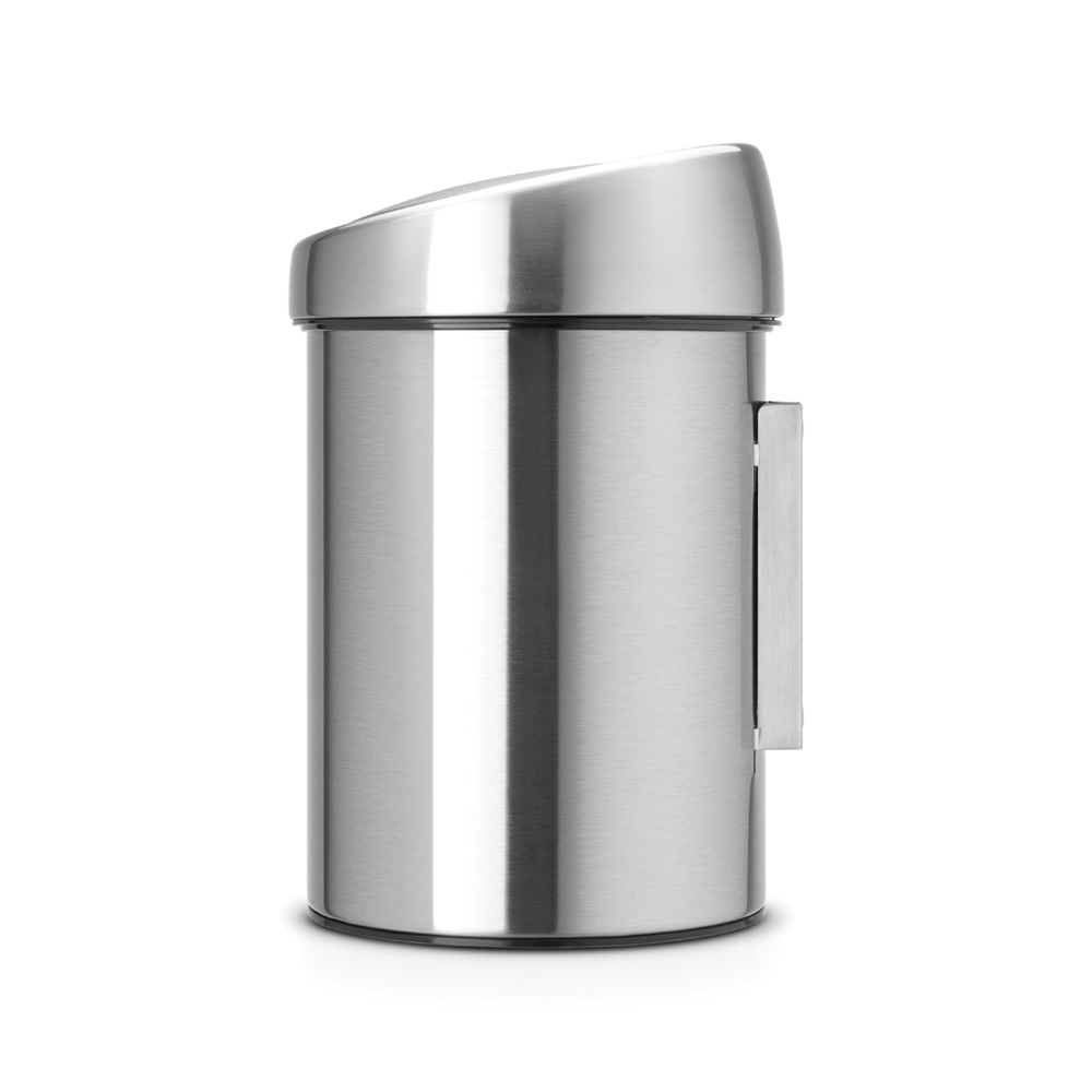 Brabantia Touch Bin (for wall) plastic inner bucket 3 L Brushed steel